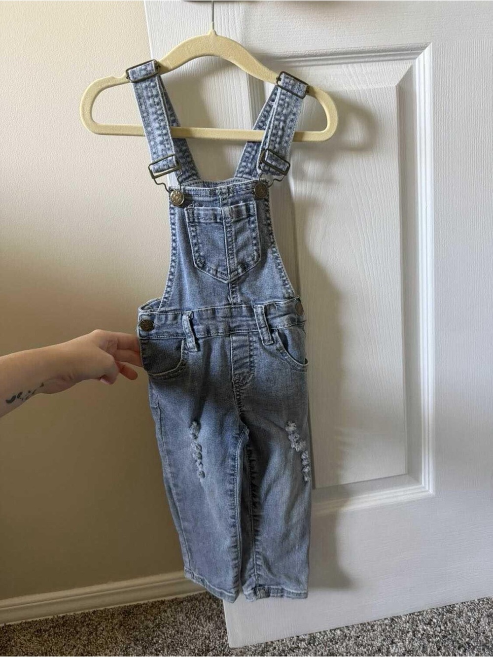 Little Bipsy Denim Overalls